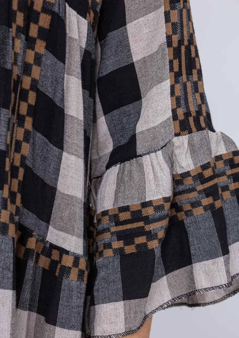 FRANCE BLUE DRESS 48530 CAMEL for wholesale on Faire3