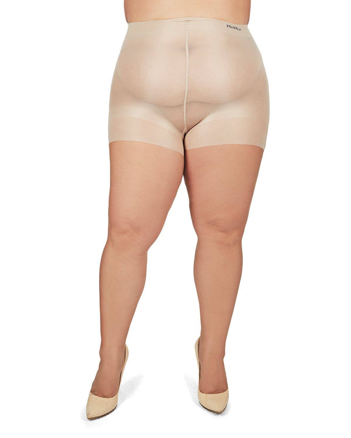 Infinity Classics International Inc. - Wholesale Pantyhose - Women's - MeMoi Plus Size Curvy Ultra Sheer Control Top Pantyhose1