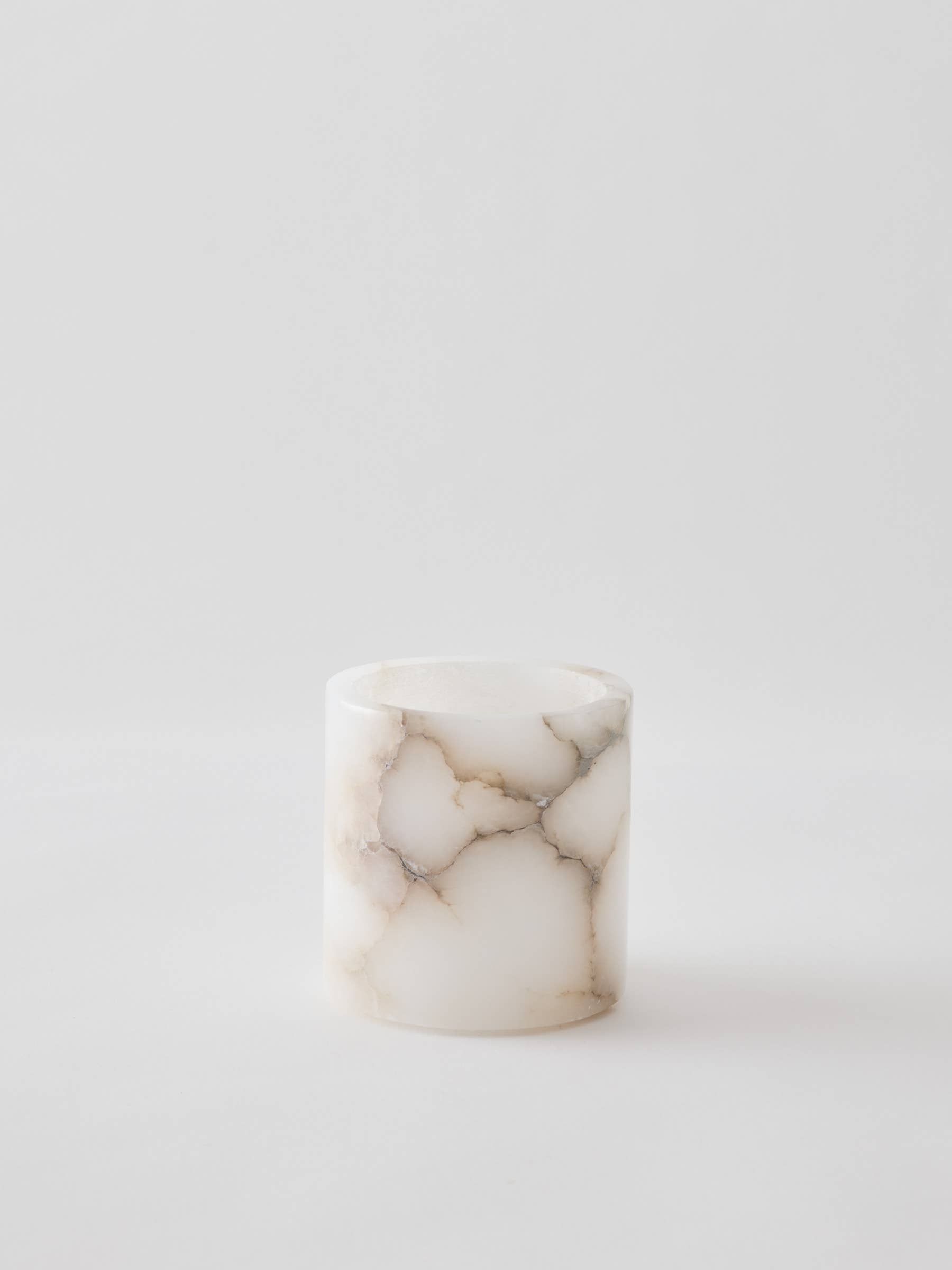 Tell Me More – wholesale Candle holder – Alabaster candle holder9