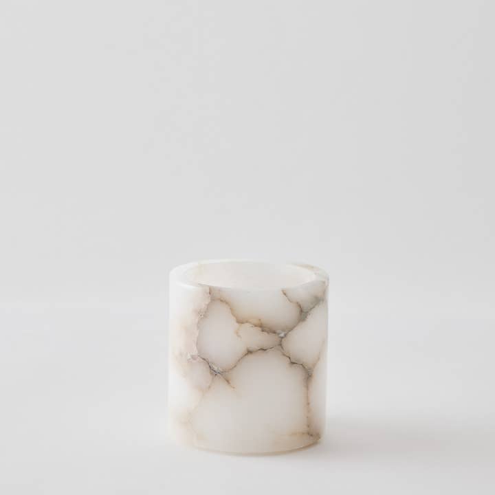 Tell Me More - Wholesale Candle Holder - Alabaster candle holder9