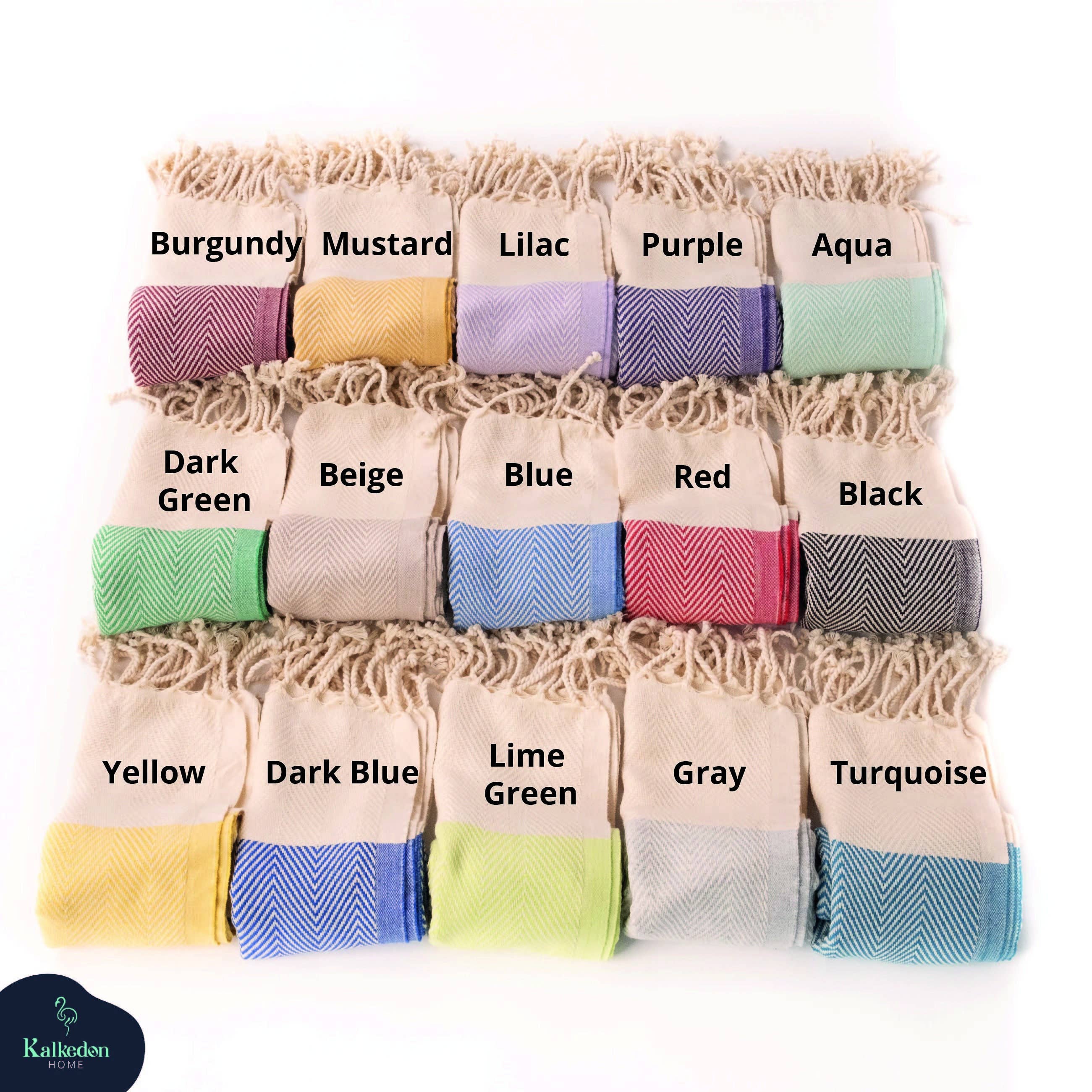 Kalkedon Towels - Wholesale Tea Towel - Set of 4 Tea Towels | Kitchen Towel | Hand Towel4