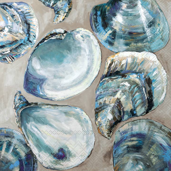 Papieren Cocktailservetten 20 stuks Zomerfeest Blauw voor wholesale door Boston International