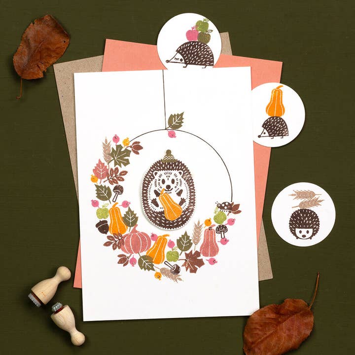 Perlenfischer - Wholesale Rubber/Decorative Stamp - 12x Stamp | Butternut Squash1