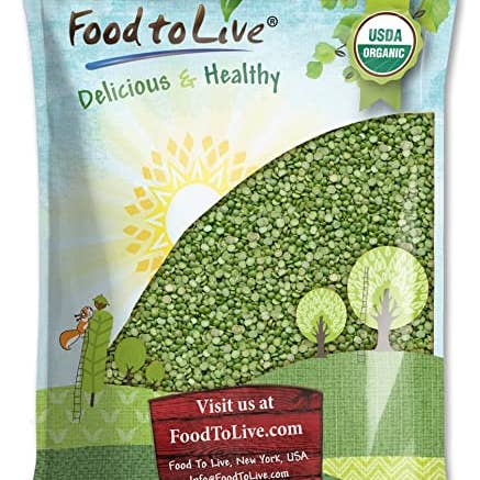 Food To Live - Wholesale Beans - Organic Green Split Peas – Great for Pea Soup, Stews, Salads4