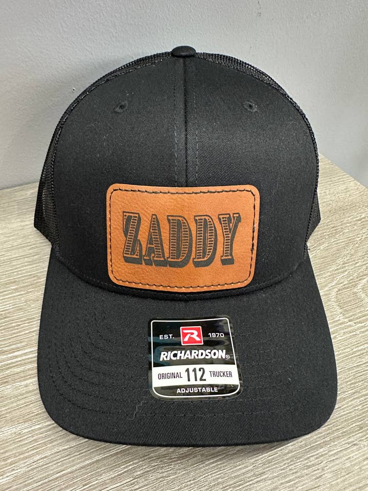 Zaddy Men's Richardson 112 Trucker Hat for wholesale by Designed To Flaunt