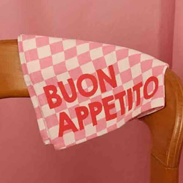 Rose in April - Wholesale Dinner & Cloth Napkin - NAPKIN JOSEPHINE STRAWBERRY - BUON APPETITO0