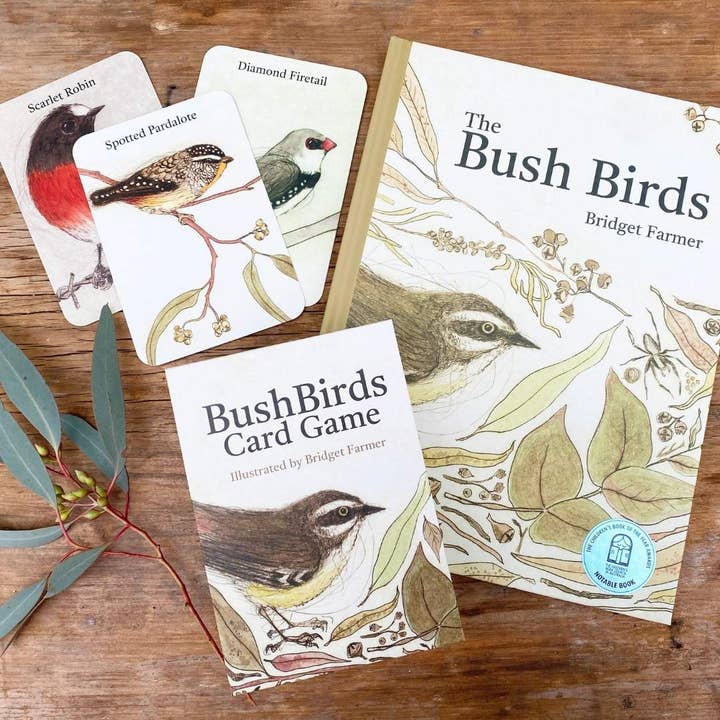 Bridget Farmer Printmaker - Wholesale Card game - The Bush Birds - Card Game3
