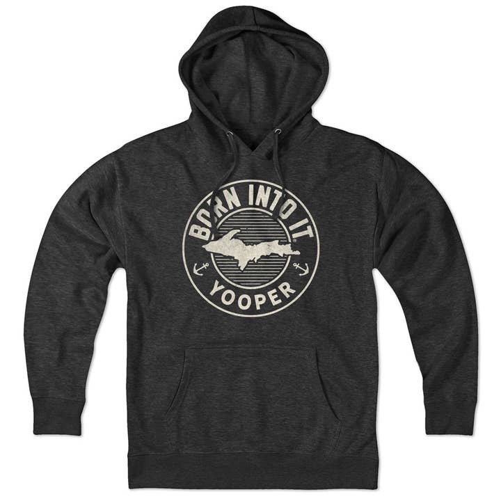 Born Into It Yooper Game Day Hoodie for wholesale by Born Into It