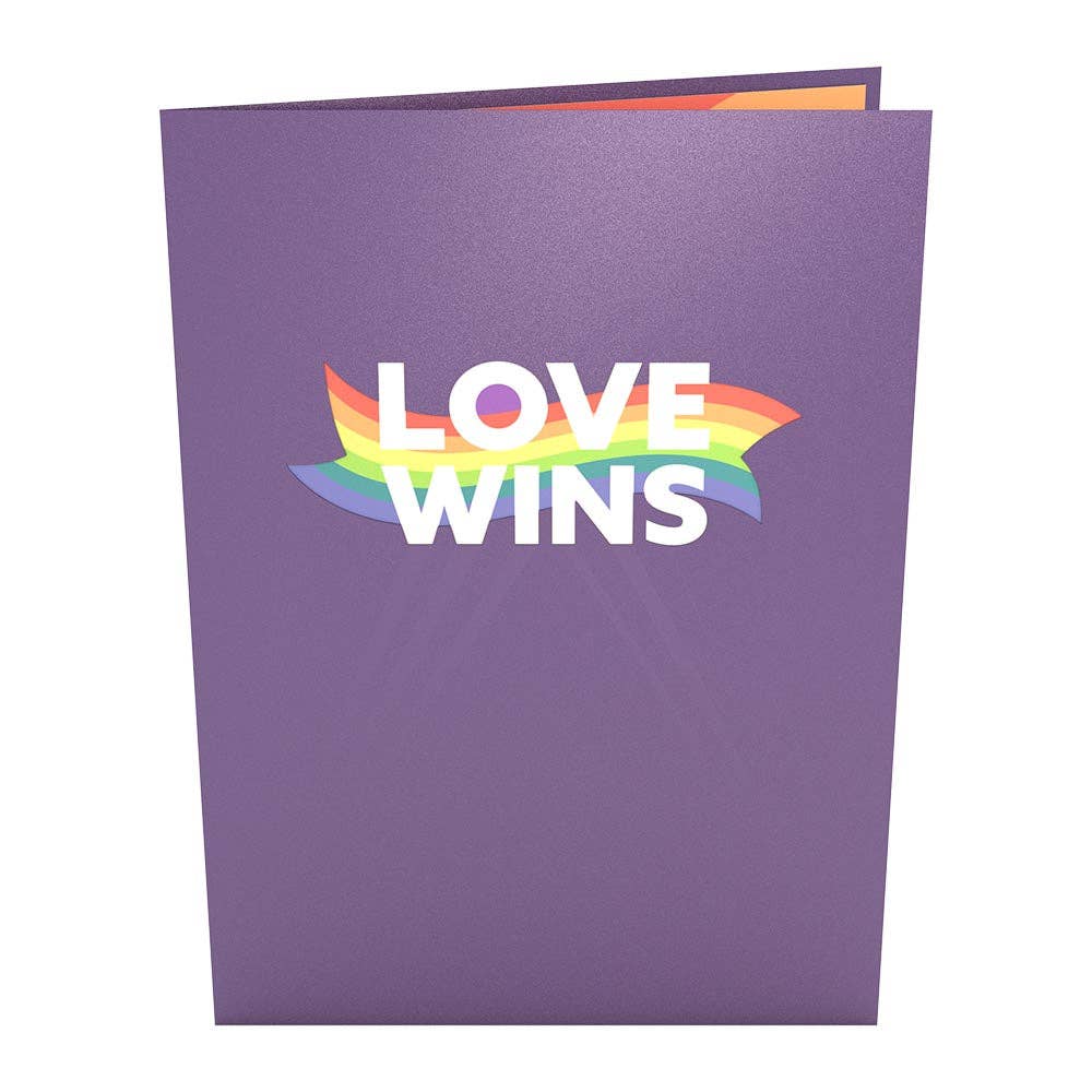 Lovepop Cards - Wholesale Love Card - Love Wins 5x7'' Card, Pop-Up Cards (-62%)3