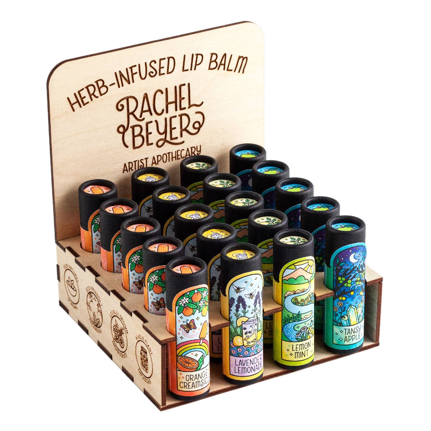 Rachel Beyer - Wholesale Retailer Display Stand/Case - Lip Balm Display4