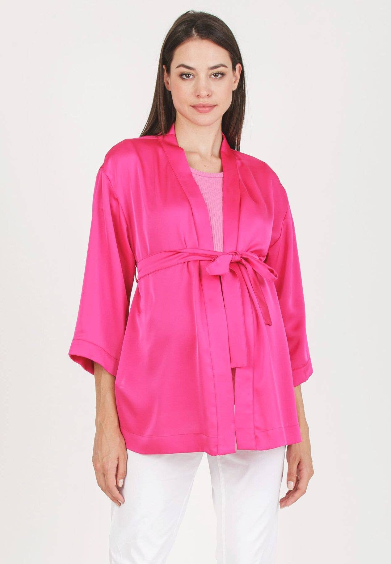 ATTESA Maternity  by Vittorio Martinelli srl – Engroshandel Kimono - Dame – Dahlia - barsel kimono4