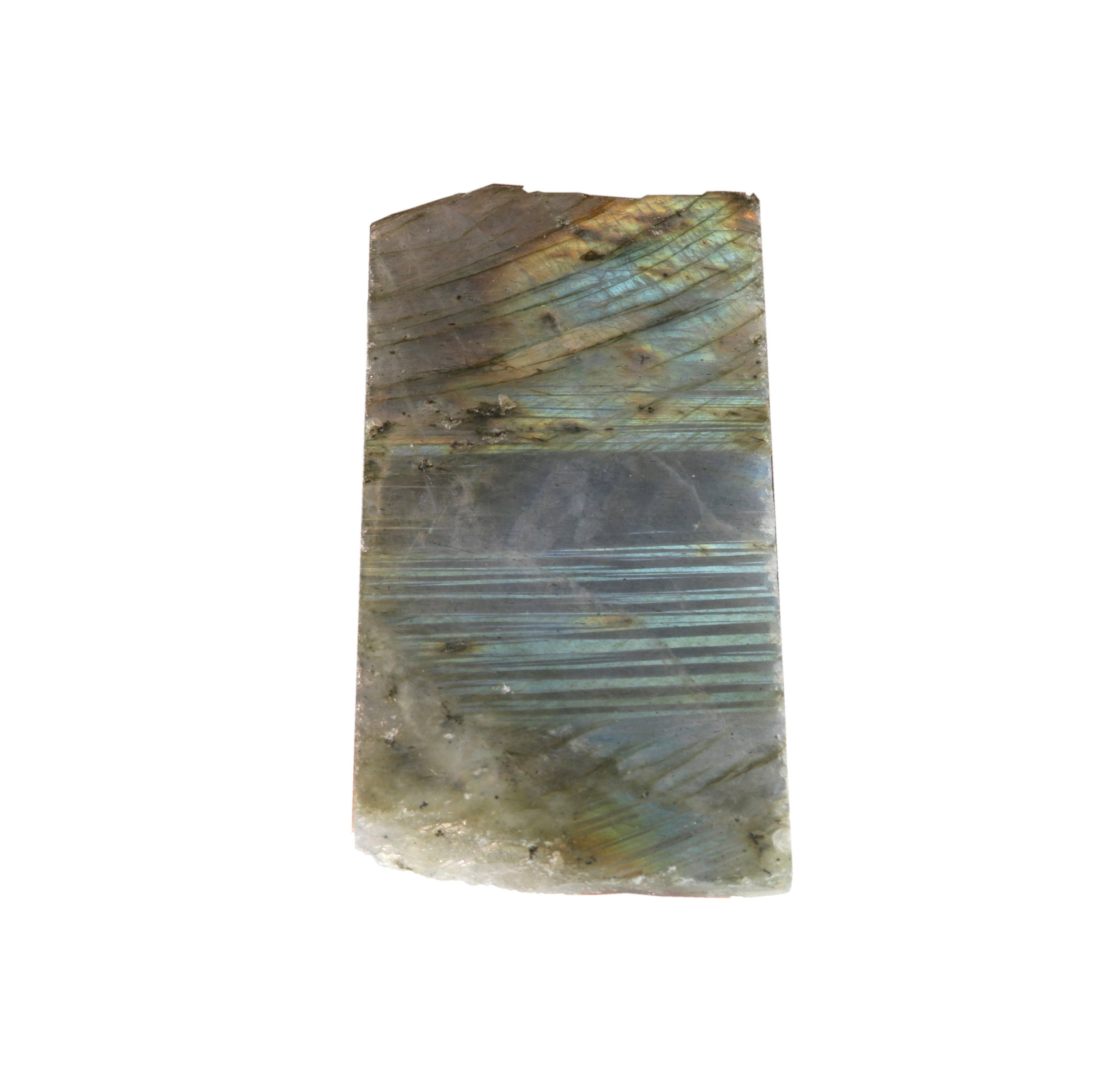 Stonebridge Imports – wholesale Spiritual stone/crystal – Labradorite Top Polished Slice #213