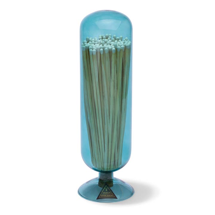 Fireplace Match Cloche, Teal for wholesale by SKEEM