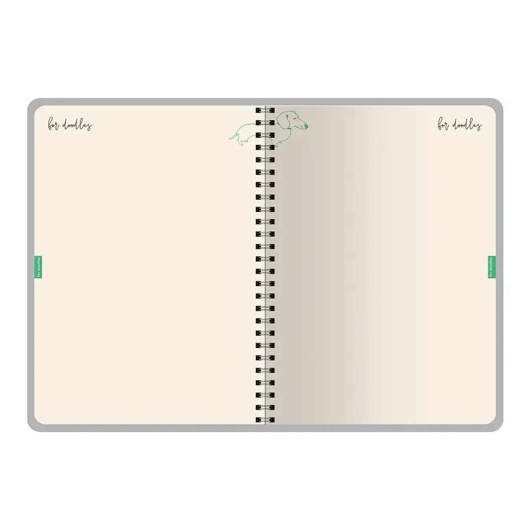 BV by Bruno Visconti - Vente Agendas - Agenda hebdomadaire spiralé A6 ArtPlanner - Pivoines7