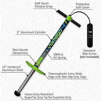 The Buyers Emporium - Vente Sports et activités de plein air - Vurtego Slingshot Pogo Stick avec Compteur de Sauts Numérique