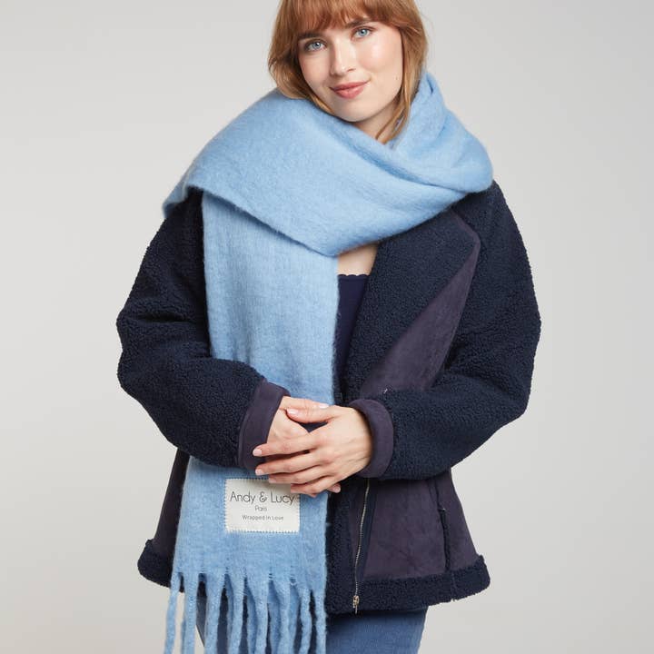 Andy & Lucy - Vendita all'ingrosso Sciarpa - Donna - Sciarpa colorata in acrilico OLAF di Andy & Lucy14