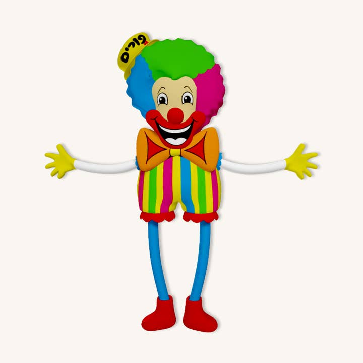 Purim Böjbar Clown för wholesale av Ner Mitzvah