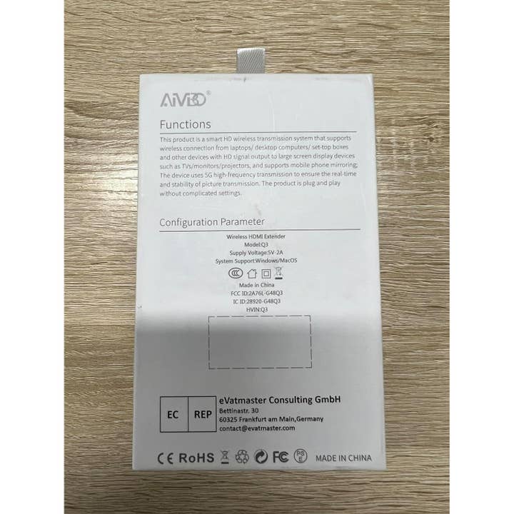 ShipItFurniture - Wholesale Electronic Toy - Kids & Baby - 4K Wireless HDMI Transmitter/Receiver Kit10