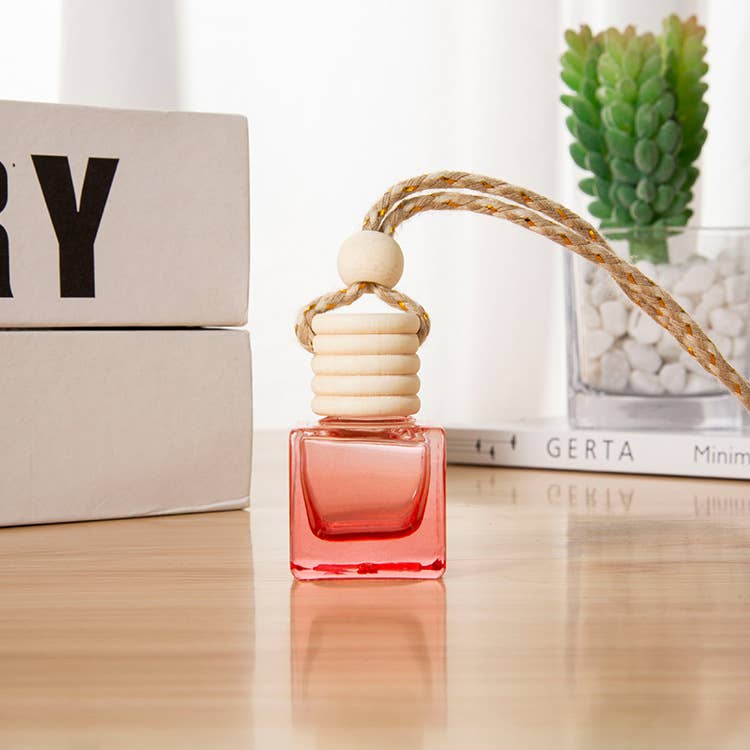 Candles Meta – wholesale Car Freshener - Unisex – 8ML Colored Cylindrical Car Air Freshener Empty Bottle0