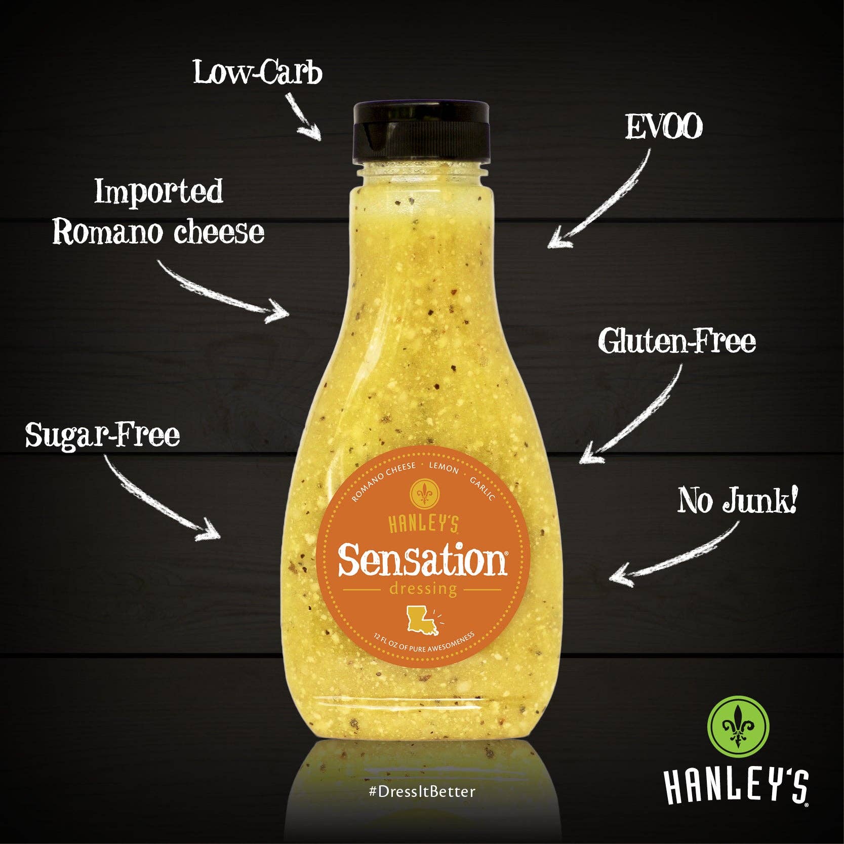 Hanley's - Wholesale Salad Dressing - Sensation® dressing3