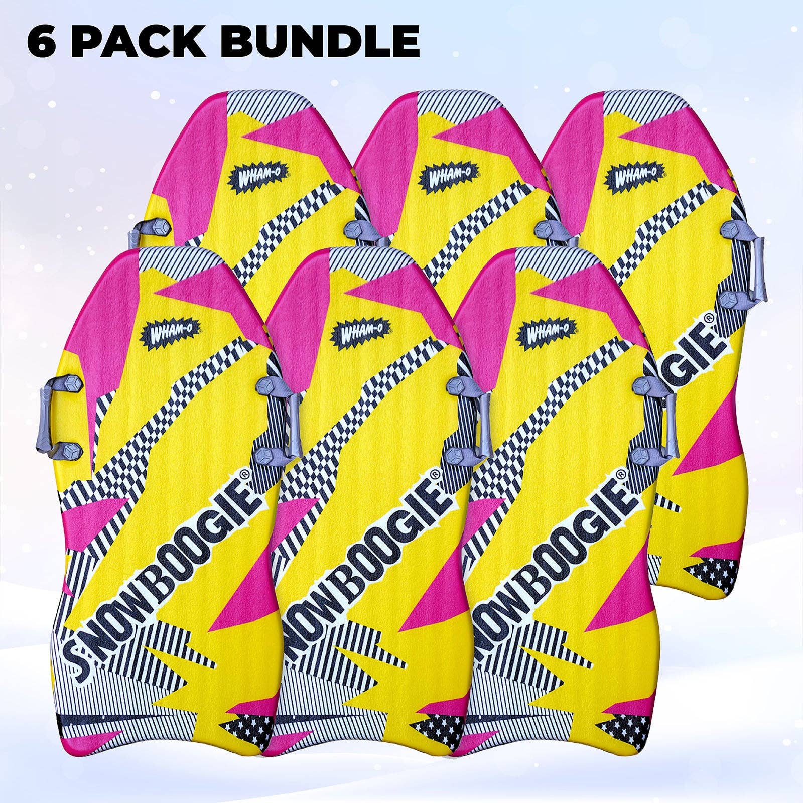 Sixale - Wholesale Sporting Accessories - Wham-O Snowboogie Air Thunder 40" Single Rider Snow Sled (Square)7