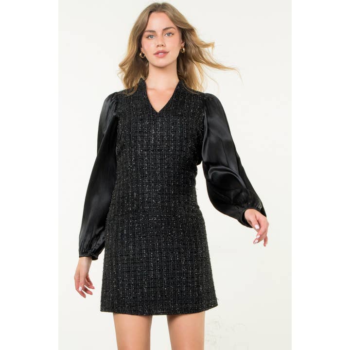 THML – Engroshandel Kjole - Dame – Blandede tweedkjole