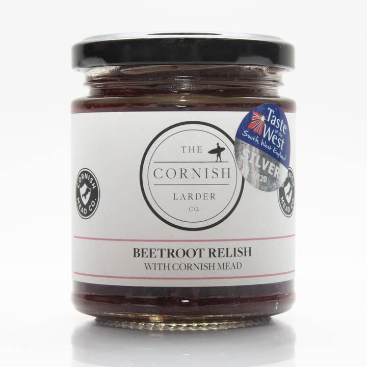 Beetroot Relish with Cornish Mead for wholesale by The Cornish Larder LTD