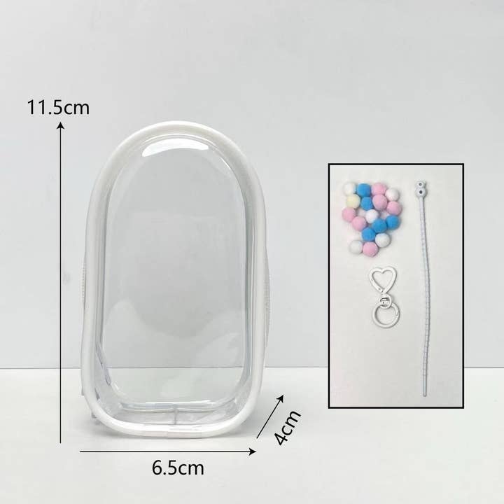 Lilyrosy(Duty free) - Wholesale Keychain - Women's - Mini Lafufu Bag Charm with Protective Pouch ( without doll) 9