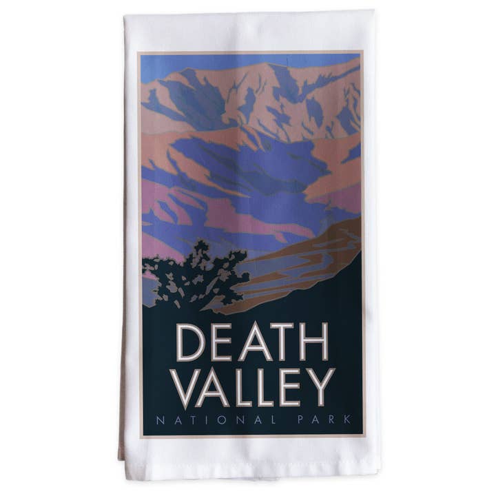 Strofinaccio - Death Valley, California per la vendita all'ingrosso da parte di Travel Posters by M&W Design Co.