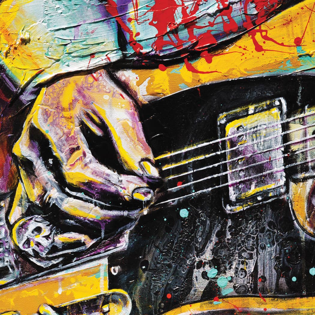 Point Blank Art & Design - Vente Affiche d'art - Keith Richards Impression d'art 30,5 x 45,7 cm1