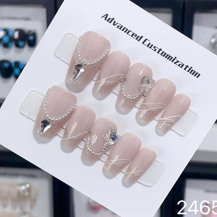 prensa sobre clavos hecha a mano 24657 para venta al por mayor de foamboxnail