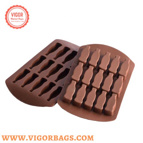 VIGOR - Wholesale Chocolate/candy mould - Silicone Cake Mold BPA Free, Non-Stick Chocolate Mold Soft a8