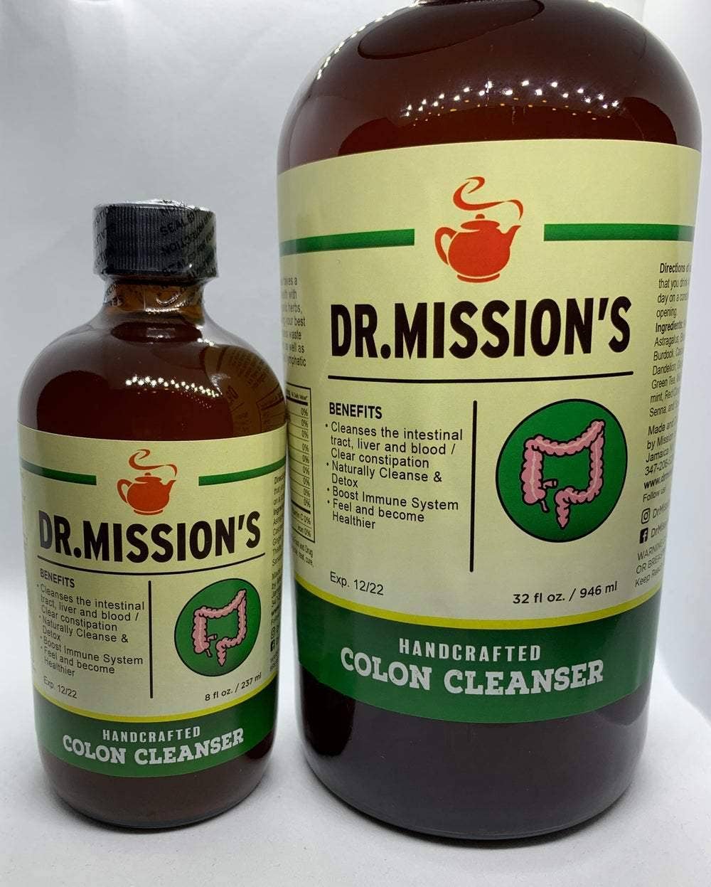Life Gardening Tools - Venta al por mayor Suplementos/vitaminas para beber - Limpiador de Colon Dr. Mission 32oz4