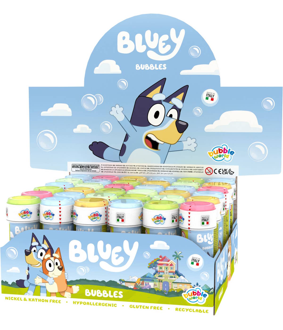 Joy Toy - Wholesale Bubble Wand - Kids - BLUEY BUBBLES 60 ML1