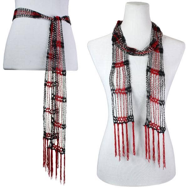 The Magic Scarf Company - Wholesale Scarf - Women's - 1755 - Shanghai Beaded Scarves/Sash38