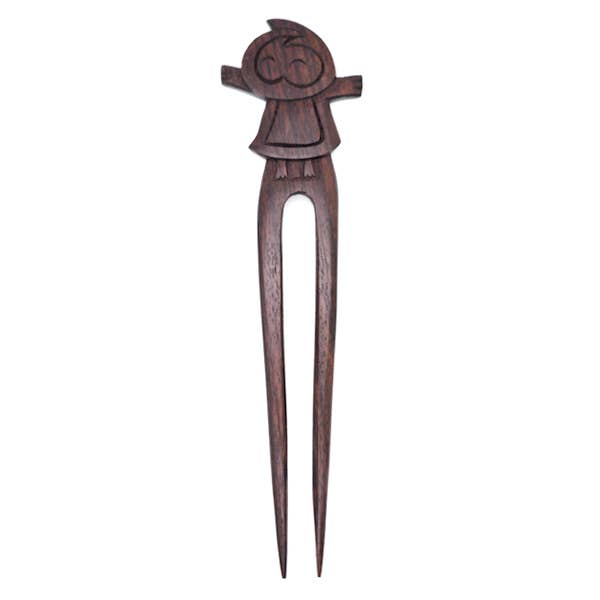 Nusantara Inc. - Wholesale Hair Pin - Ebony Carved Hairsticks - $213