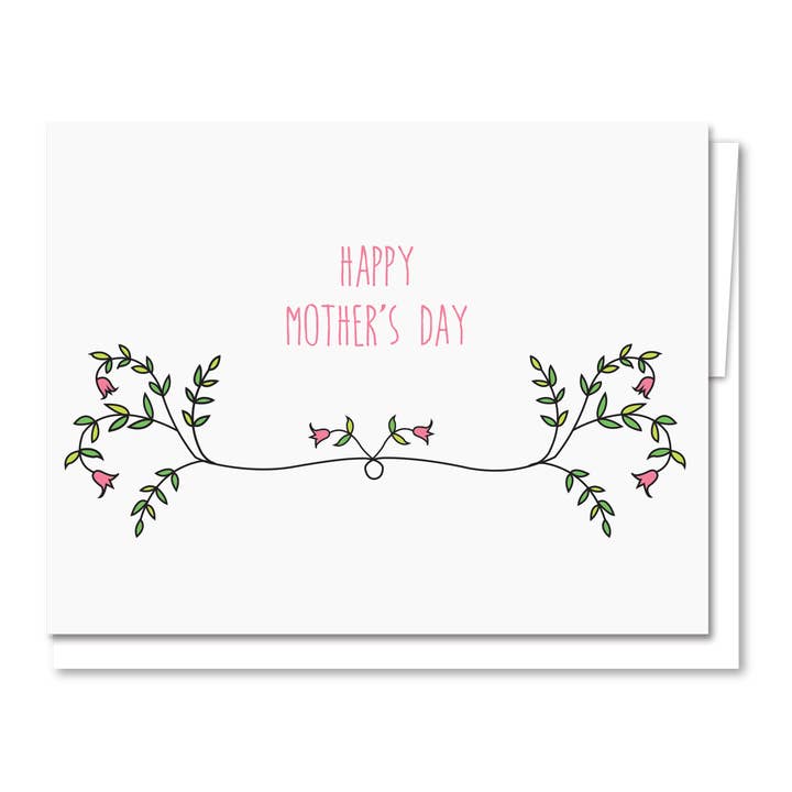 Happy Mother's Day - Letterpress Mother's Day Card for wholesale by Quick Brown Fox Letterpress
