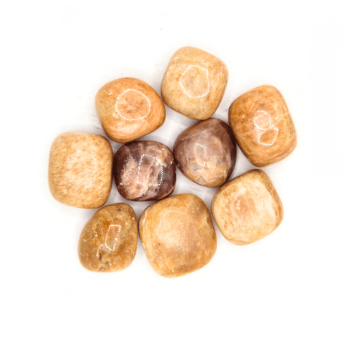 Green Tree - Wholesale Spiritual Stone/Crystal -  Sunstone 'A' Tumbled Stones 200 gr0