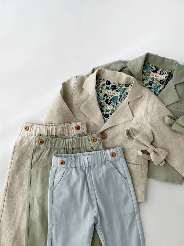 OLIVE & CRADLE - Wholesale Kledingset - Baby - Sebastian Set Jongens Formele Kleding4