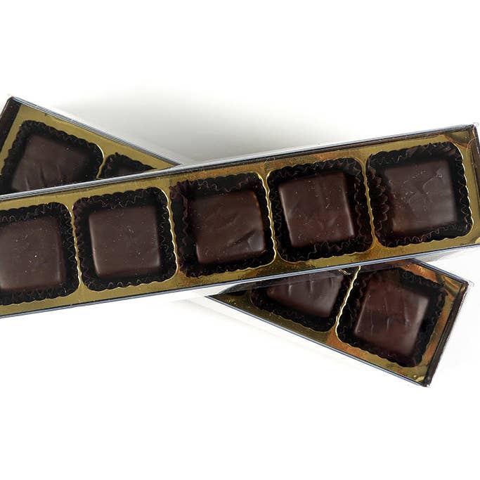 Dark Caramel 5 pc box for wholesale by Sweet Mona's