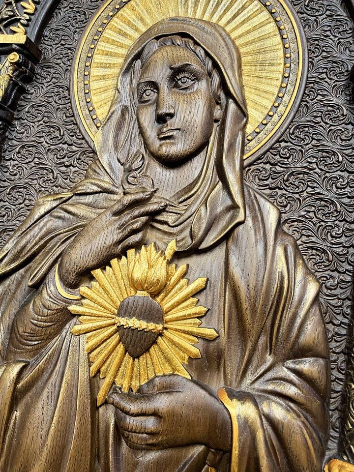 Immaculate Heart of Mary in kioto for wholesale by KozakWorkshop