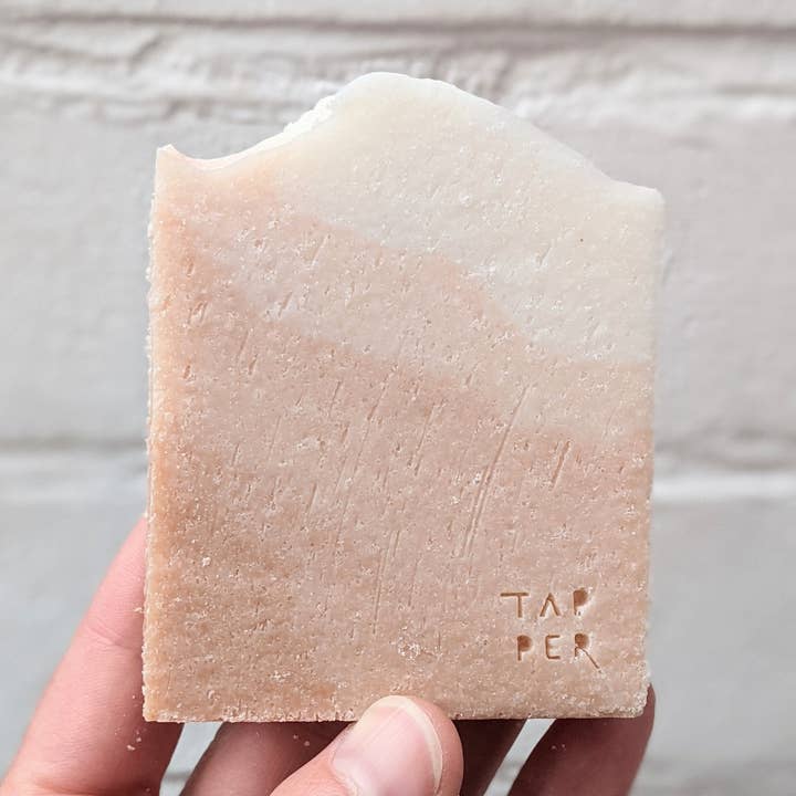 Lavender Salt Soap for wholesale by Tappermade