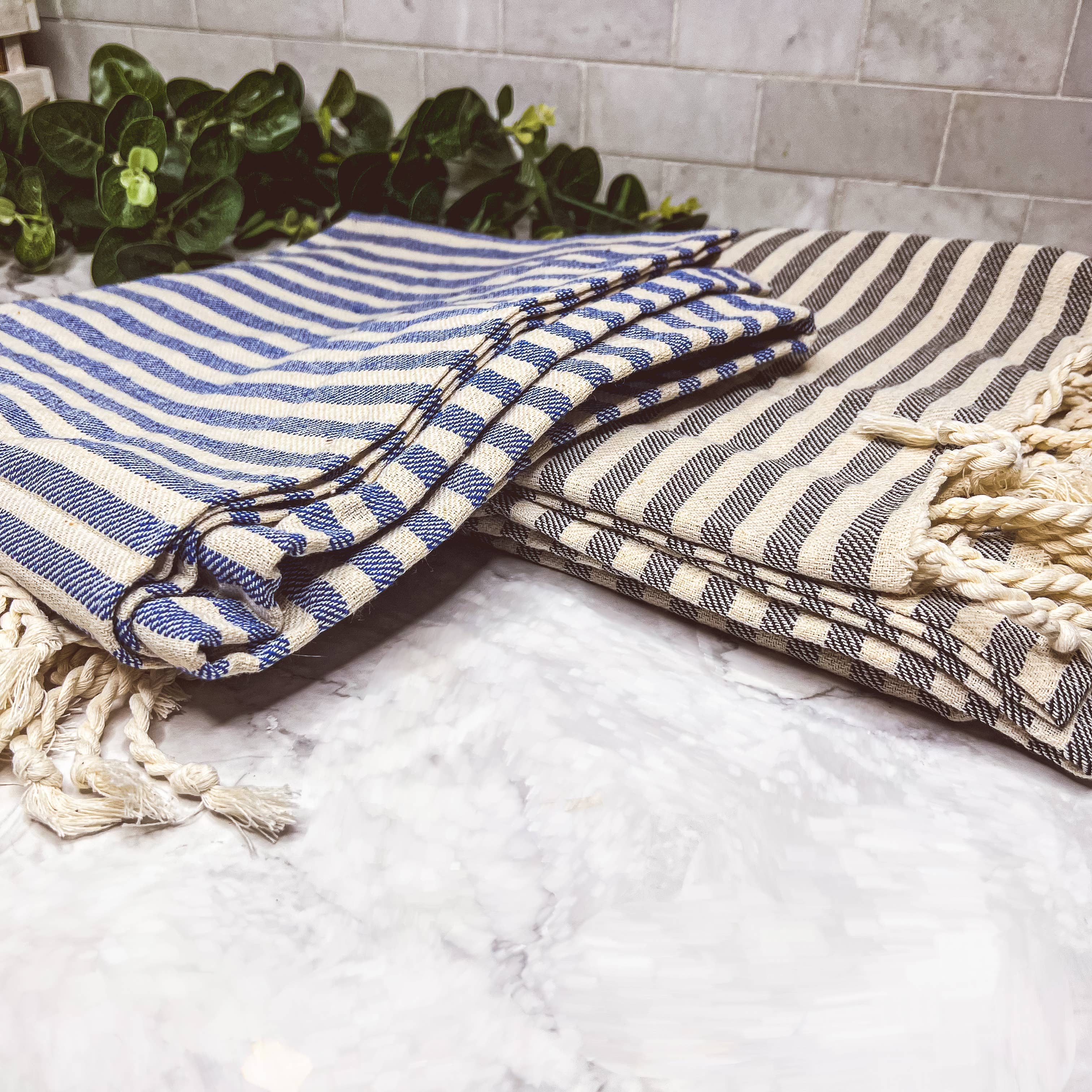 Gia Roma - Vente Serviettes de bain - Serviettes turques Grandes serviettes 100% coton | 40 x 70 « | 200 g/m²103