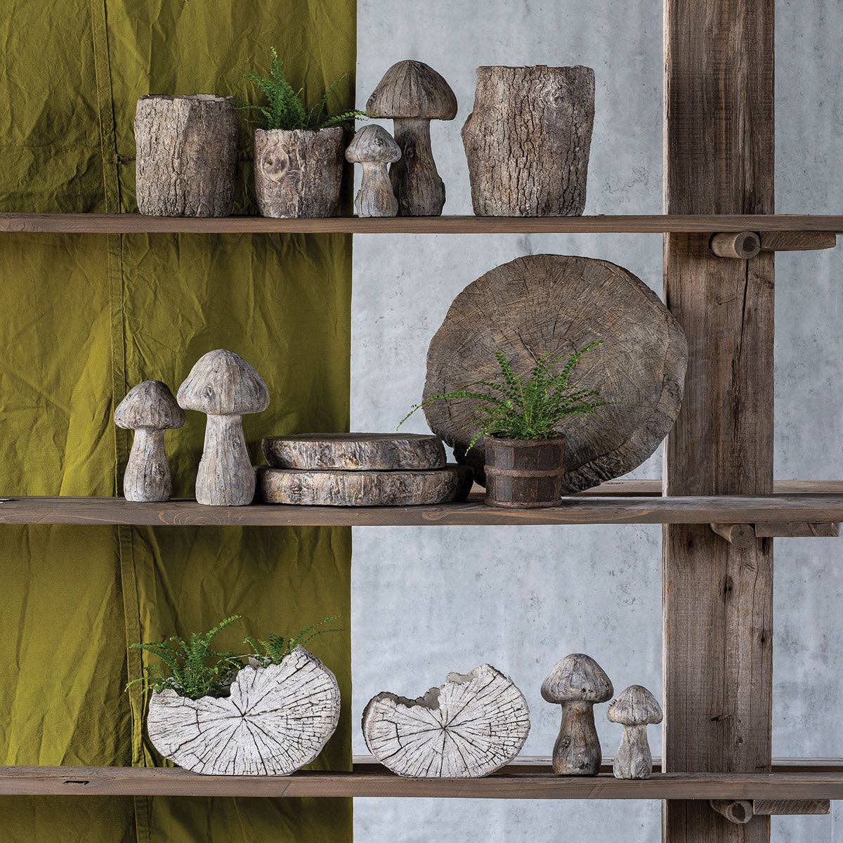 Blue Ocean Traders - Wholesale Plant Pot - Faux Bois Log Planter4