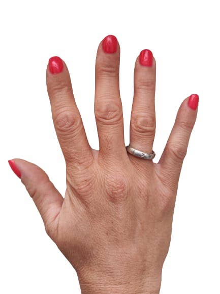 No War Factory s.r.l. - Wholesale Band/Stacked Ring - Grooved Ring2