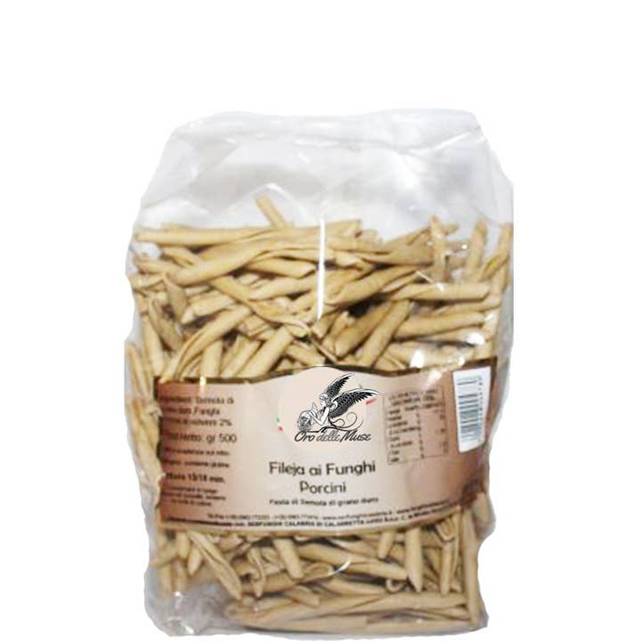 Fileja Calabresi porcini mushrooms semolina pasta 500g for wholesale by Calabria da Gustare