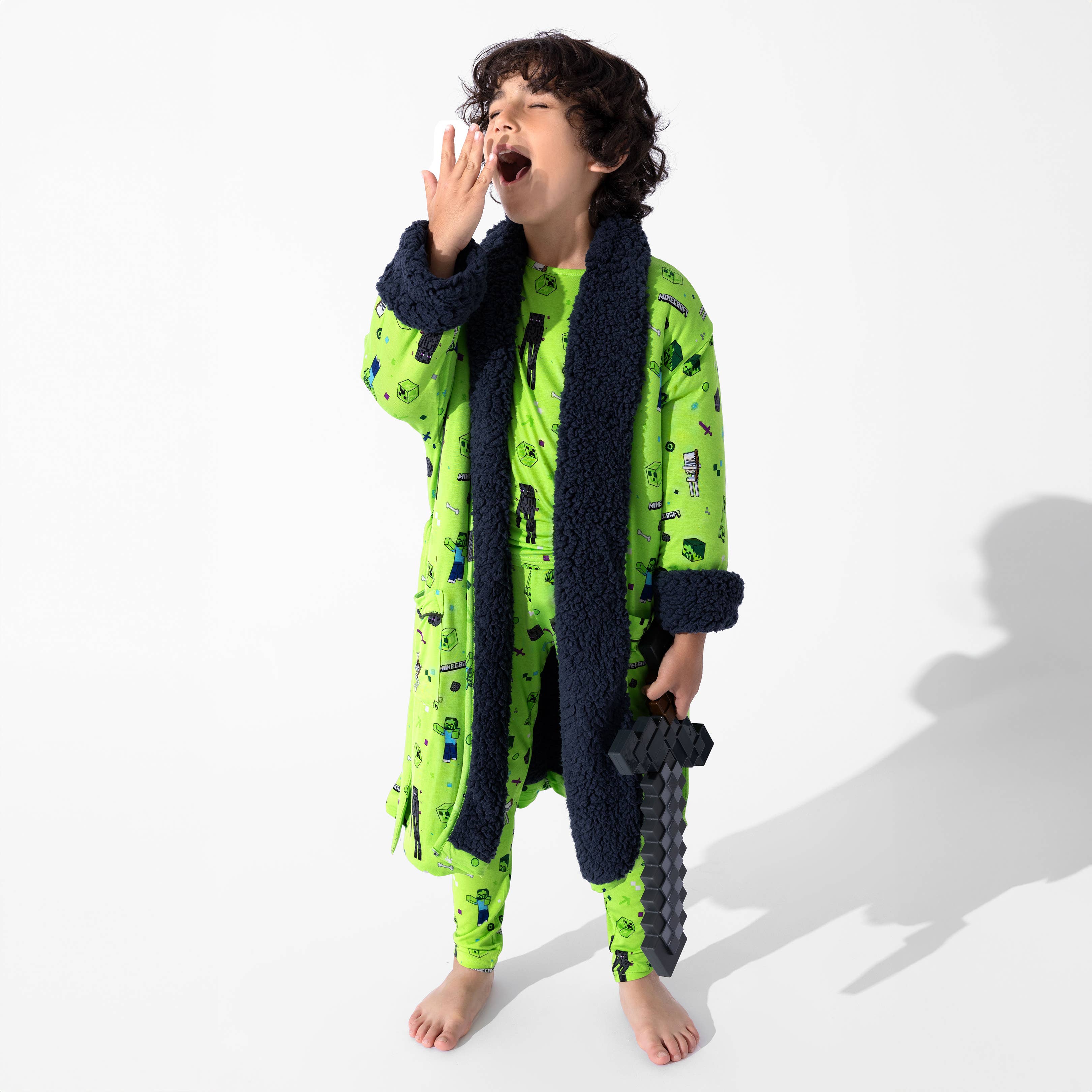 Bellabu Bear - Wholesale Sleepwear Set - Kids - Minecraft Mob Squad Bamboo Kids Pajamas21