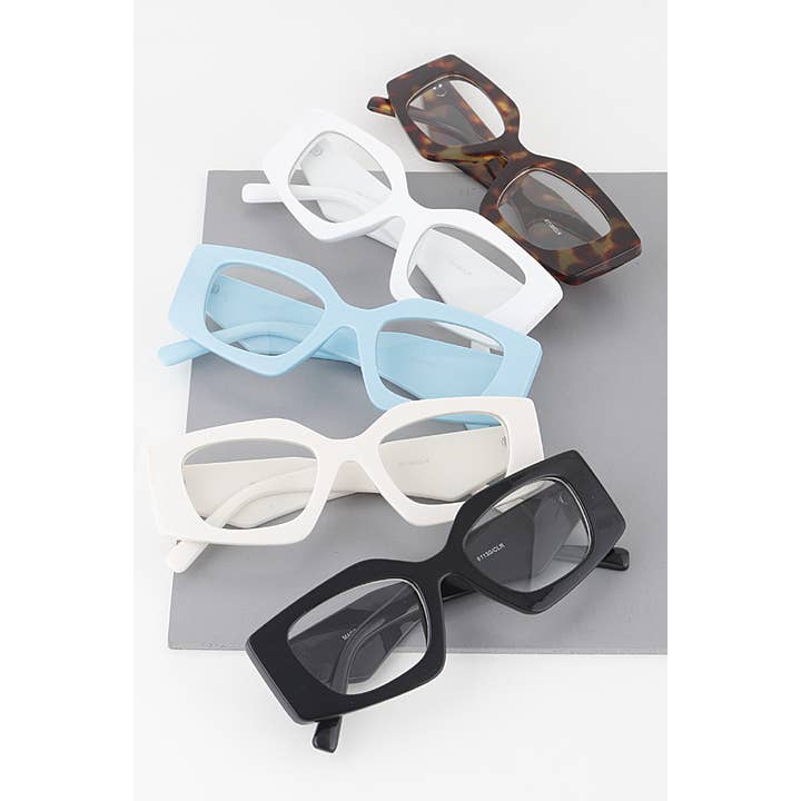 Mix color Minimal Geometric Frame Optical Glasses 30 for wholesale on Faire