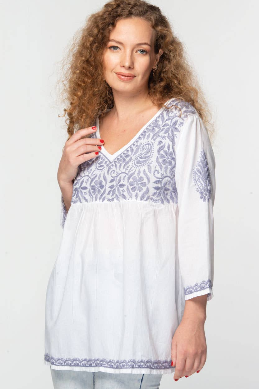 Sevya Handmade – wholesale Tunic – Women’s – Ramani Embroidered Tops16