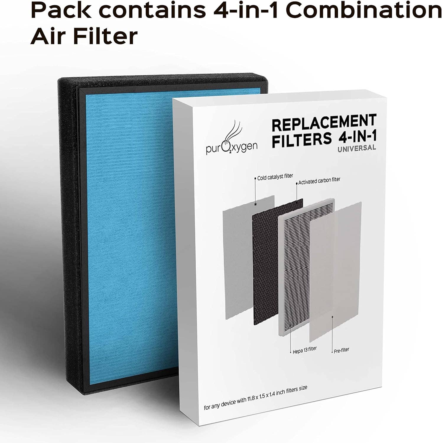 Productech - Wholesale Air Purifier - P500_F2 Universal Replacement Filter6